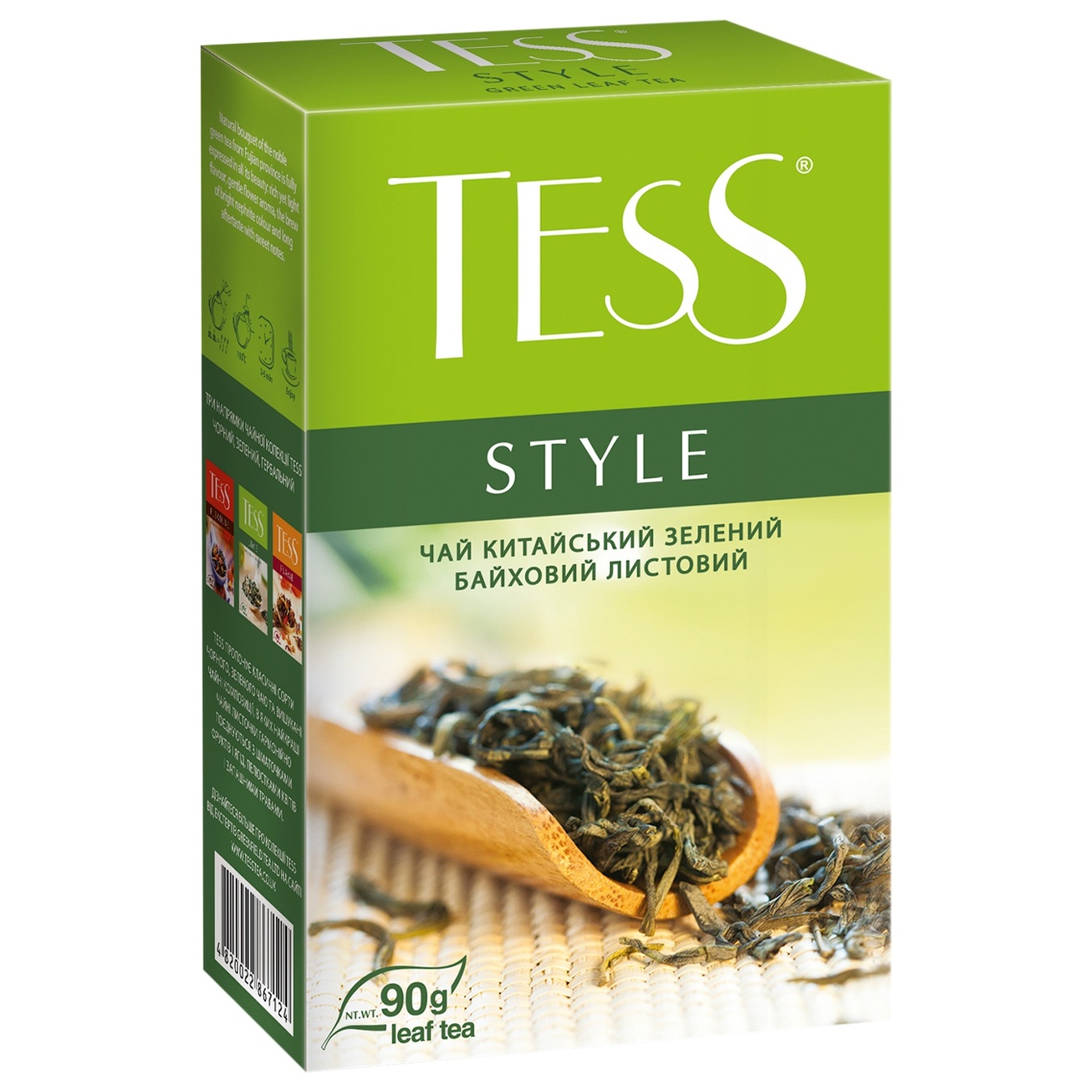 

Чай зеленый Tess Style 90г