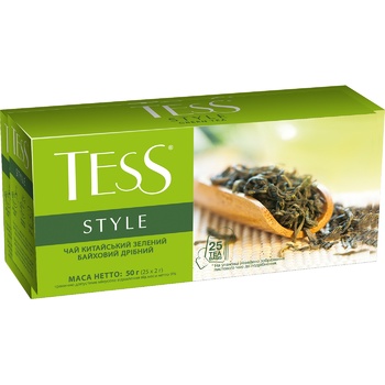 Tess Style Green Tea 2g*25pcs - buy, prices for MegaMarket - photo 3