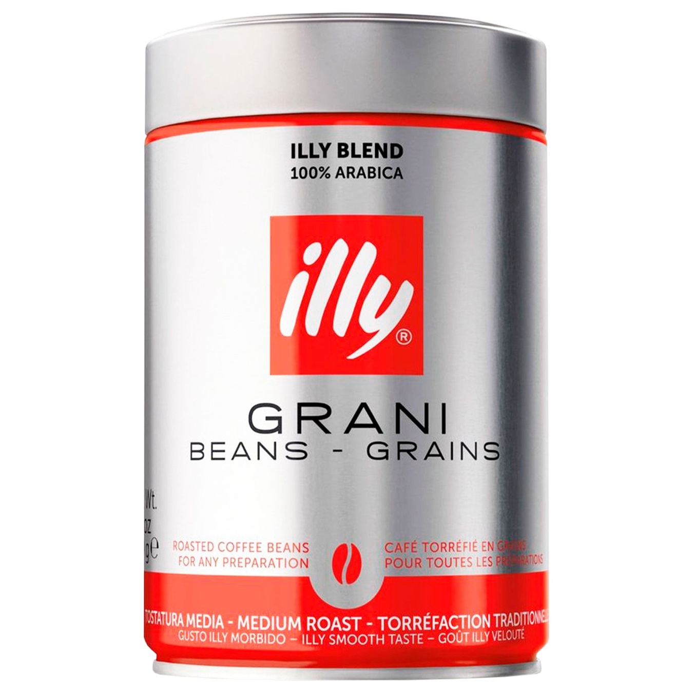 

Кофе ILLY в зернах средней обжарки 250г