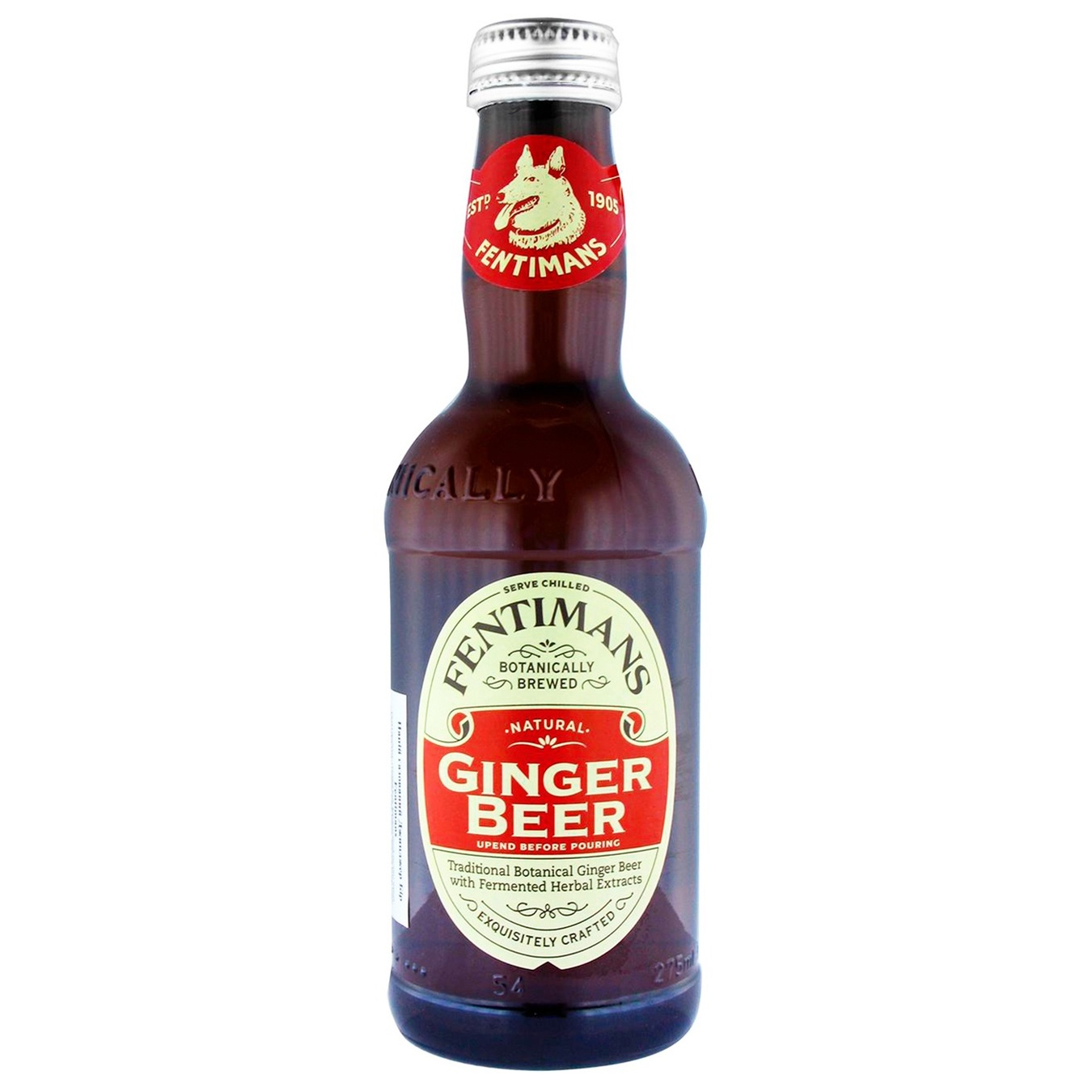 

Напиток газированный Fantimans Ginger Beer 275мл