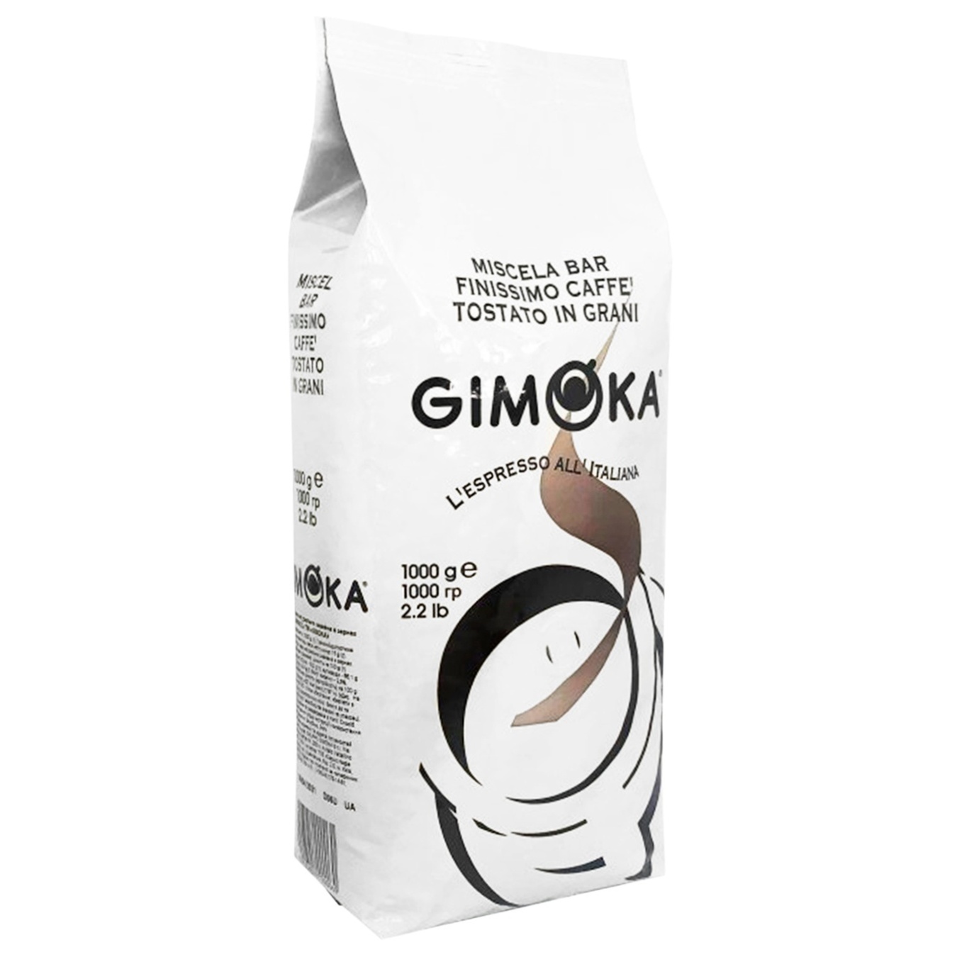 

Кофе Gimoka Бианко в зернах 1кг