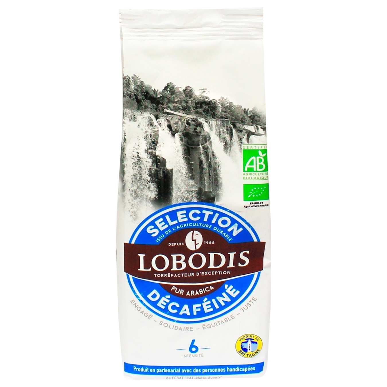 

Кофе Lobodis Asie молотый без кофеина 250г