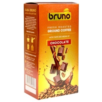 Bruno Ground Coffee with Chocolate 250g