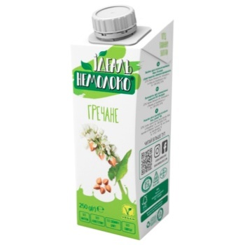 Ideal Nemoloko Ultrapasteurized Buckwheat Drink 2.5% 250g - buy, prices for NOVUS - photo 1