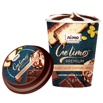 Limo Ge’limo Lviv Syrnik Chocolate Flavor and Raisins Ice Cream 75g - buy, prices for Vostorg - photo 1