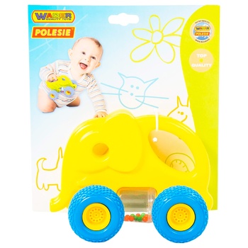 Polesie Elephant Baby Flu Car Toy - buy, prices for ULTRAMARKET - photo 1