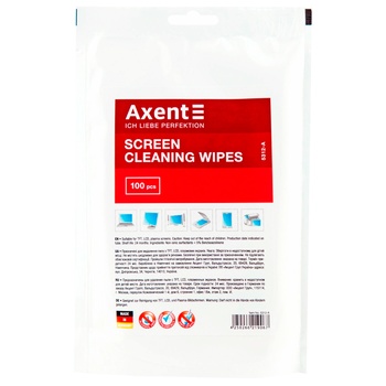 Axent Wet Wipes for Screens 100pcs