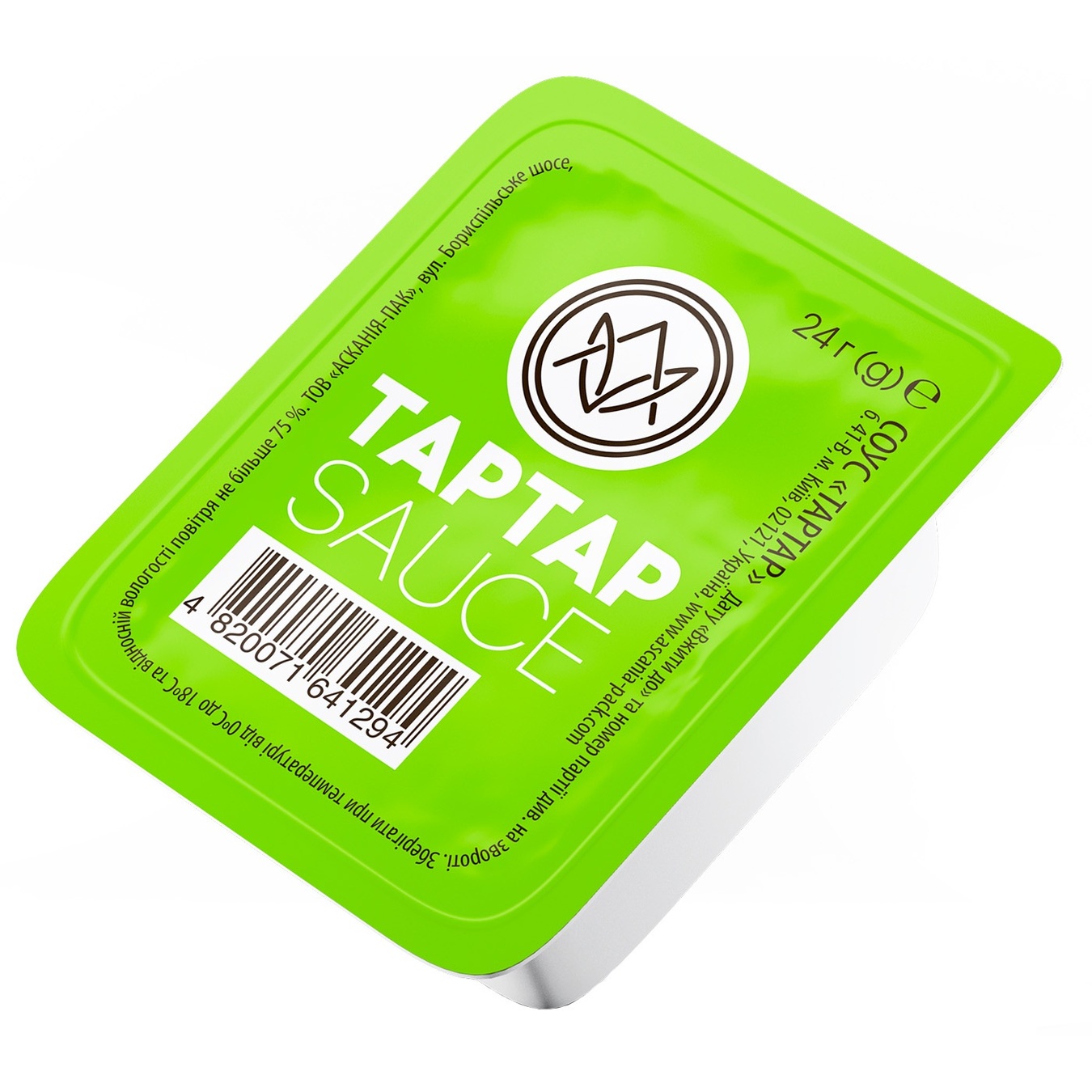 

Соус Аскания-Пак Тартар 24г