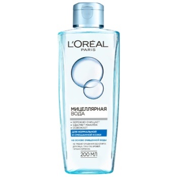 L`Oreal Paris For Makeup Remover Cleansing Water 200ml - buy, prices for Auchan - photo 1