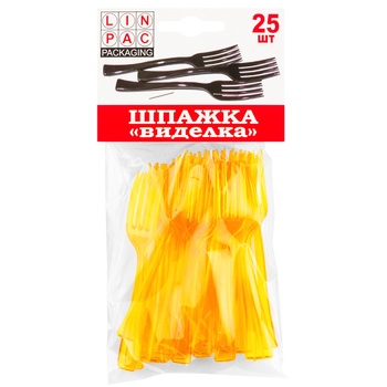 Linpac Disposable Skewer Fork 25pcs./pack - buy, prices for Auchan - photo 1