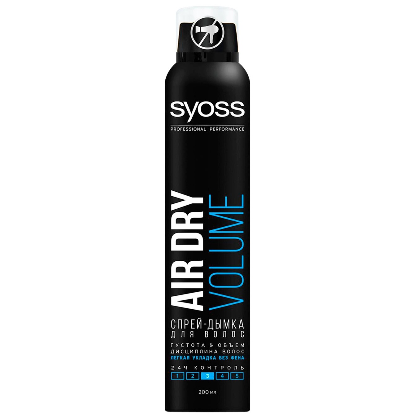 

Спрей-дымка для волос SYOSS Air Dry Volume 200мл