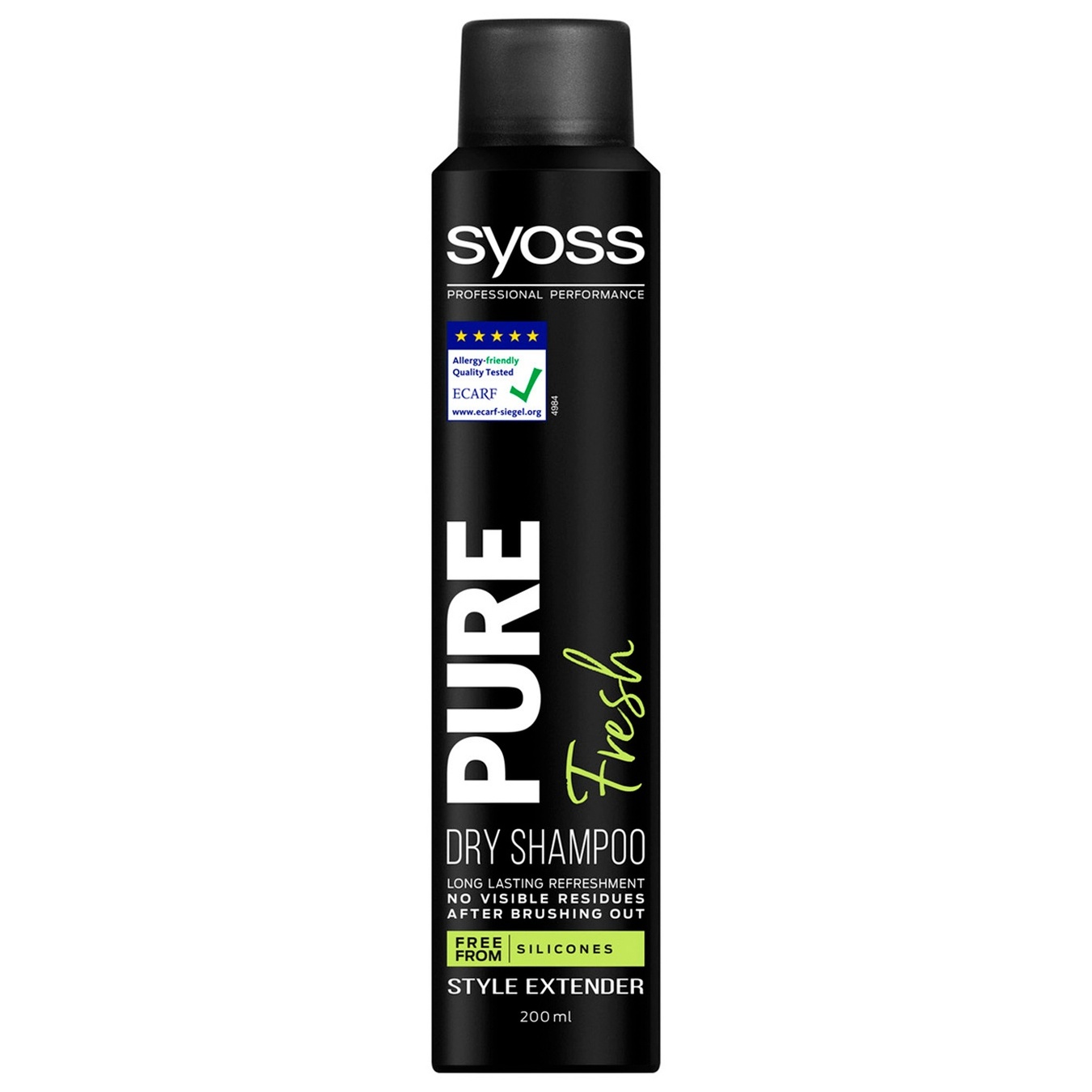 

Сухой Шампунь Syoss Pure Fresh 200мл