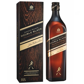 Виски Johnnie Walker Double Black 40% 0,7л - купить, цены на NOVUS - фото 1