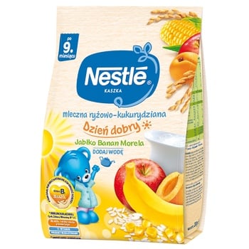 Nestle Baby Milk Rice Corn Porridge With Apple Banana Apricot - buy, prices for NOVUS - photo 1