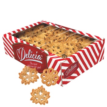 Delicia Lace Cookies 0.5kg - buy, prices for MegaMarket - photo 1