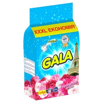 Gala French aroma for colored fabrics automat powder detergent 6kg - buy, prices for NOVUS - photo 2