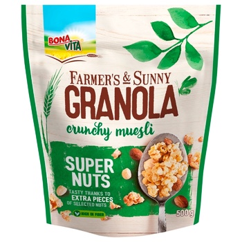 Bona Vita Granola with Nuts 500g - buy, prices for NOVUS - photo 1