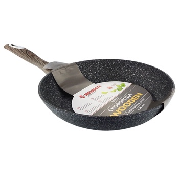 Besser Wooden Frying Pan with Induction Bottom 26cm - buy, prices for Auchan - photo 1