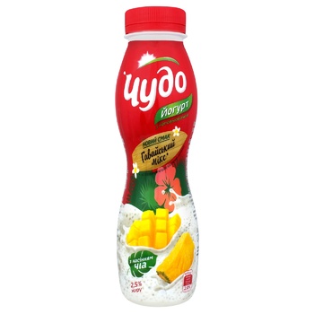 Йогурт Чудо Гавайский микс 2,5% 270г - купить, цены на - фото 1