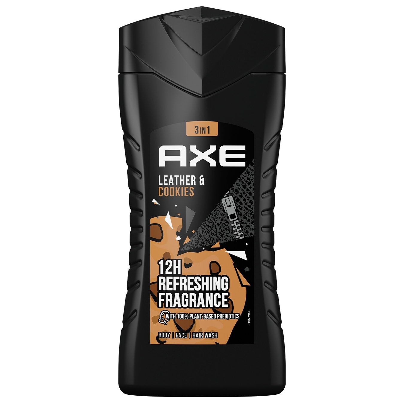 

Гель для душа Axe Man Collision с запахом кожи и печенья 250ml