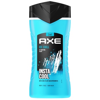 Гель для душу Axe Ice Chill 3in1 250мл - купити, ціни на Таврія В - фото 1