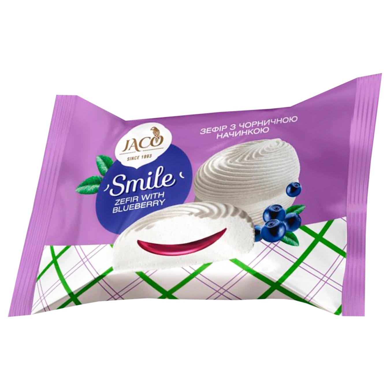 

Зефир Жако Smile черника 50г