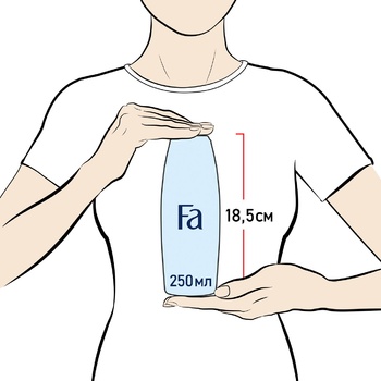 Гель для душа Fa с кокосовым маслом и ароматом масла какао 250мл - купить, цены на Auchan - фото 4