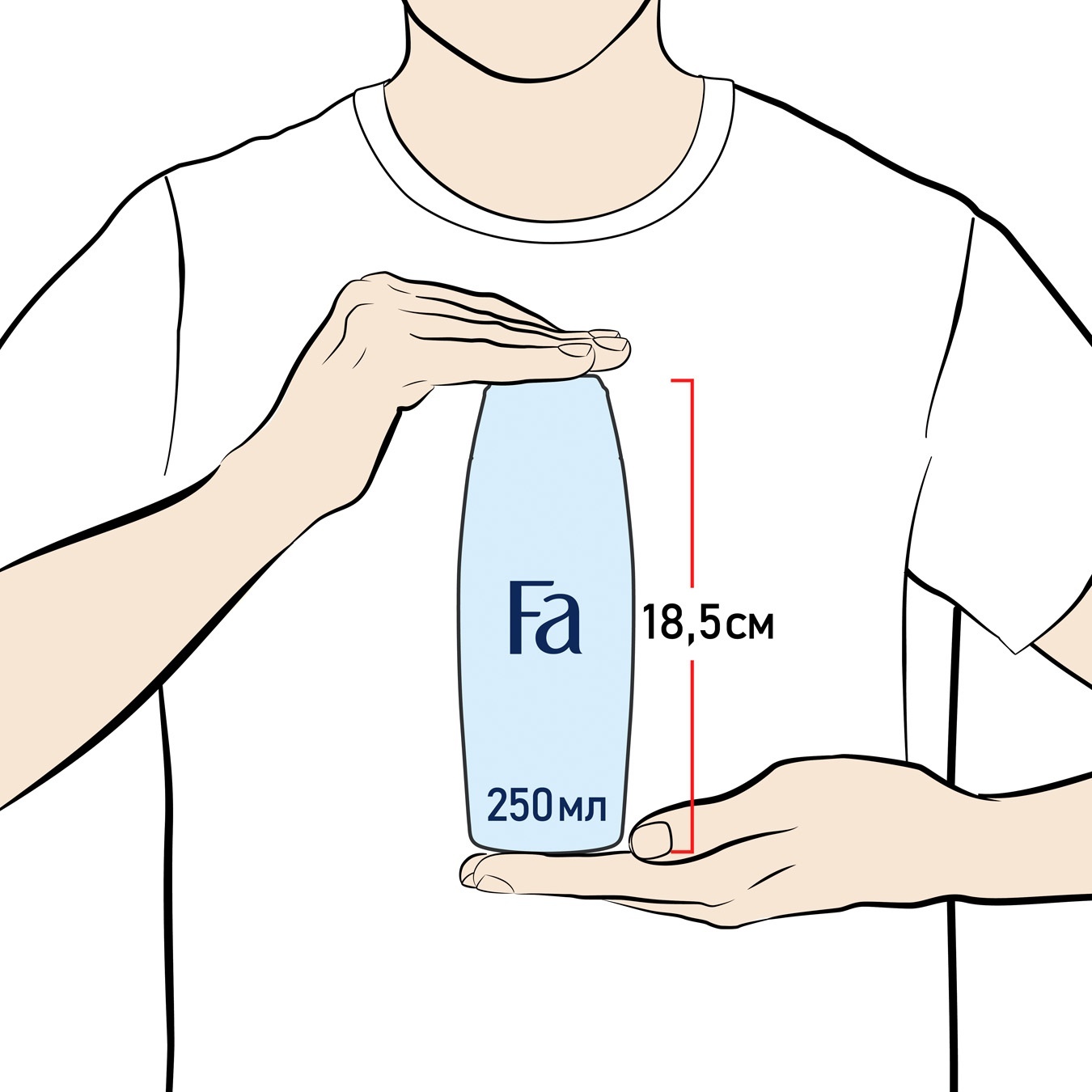 

Гель для душа Fa Men Polynesia elements Тропический Шторм 250мл