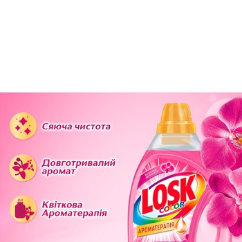 Gel for washing Losk Color Aromatherapy 1l - buy, prices for Auchan - photo 3