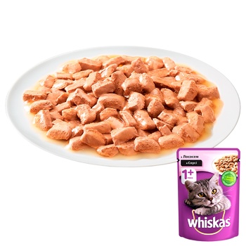 Whiskas Feed for Adult Cats with Salmon in Sauce 100g - buy, prices for ULTRAMARKET - photo 5