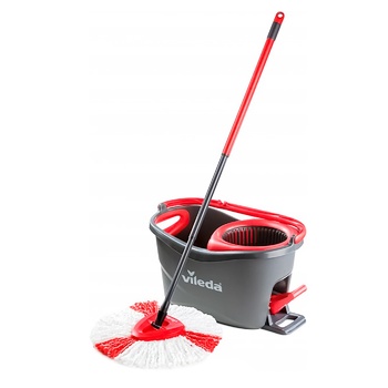 Vileda Easywring Clean Turbo Gray Red Cleaning Set - buy, prices for Auchan - photo 3