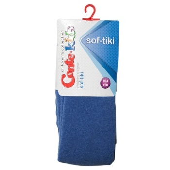 Колготки Conte Kids Sof-Tiki детские хлопковые светлый джинс 92-98р