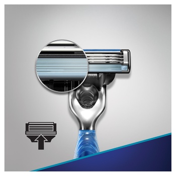 Картриджи для бритья Gillette Mach3 Start сменные 8шт - купить, цены на ULTRAMARKET - фото 7