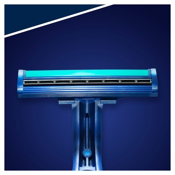 Gillette Blue II Plus Disposable Razors 8+2pcs - buy, prices for - photo 5