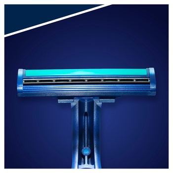 Бритвы одноразовые Gillette Blue II Plus 8шт+2 - купить, цены на METRO - фото 5