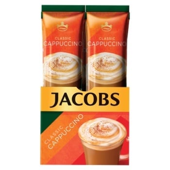 Кавовий напій Jacobs Classic Cappucino 7+3шт 18,7г - купити, ціни на METRO - фото 2