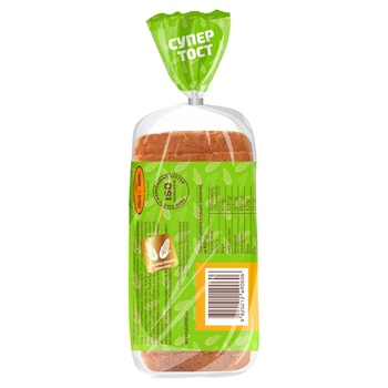 Kyivkhlib Sliced corn toast bread 350g - buy, prices for ULTRAMARKET - photo 3