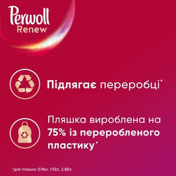 Perwoll Renew Color Laundry Gel and Perwoll Renew Black Washing Gel 2x3.72l - buy, prices for Auchan - photo 4