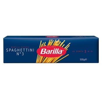 Barilla Spaghettini №3 Pasta 500g - buy, prices for METRO - photo 2