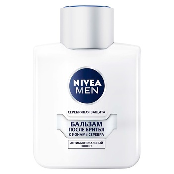 NIVEA MEN Silver Protect After Shave Balm with Antibacterial Effect 100ml - buy, prices for METRO - photo 4