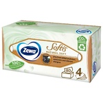 Серветки косметичні Zewa Natural Soft 80шт