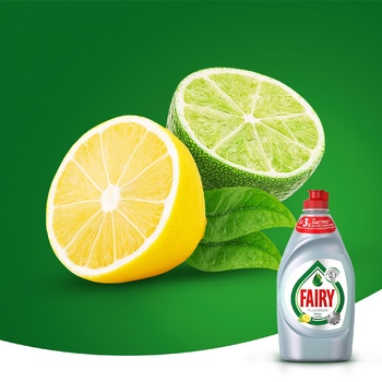 Fairy Lemon and Lime Dishwashing Liquid 650ml - buy, prices for NOVUS - photo 6