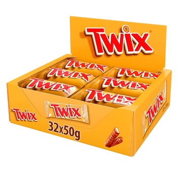 Печиво Twix пісочне з карамеллю в молочному шоколаді 50г - купити, ціни на  - фото 2