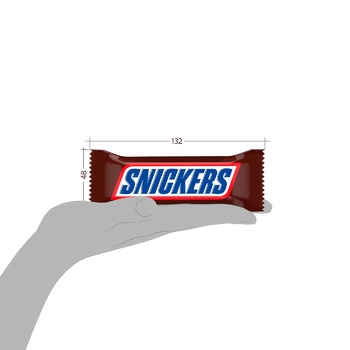 Батончик Snickers шоколадний з арахісом 50г - купити, ціни на NOVUS - фото 4