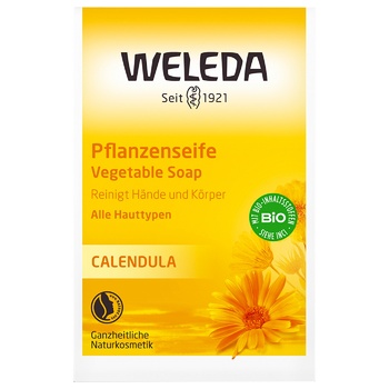 Weleda Calendula Soap for Babies 100g - buy, prices for COSMOS - photo 1