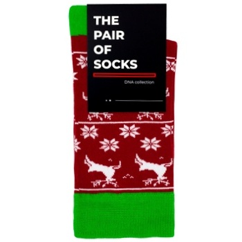 The Pair of Socks Deer Men's Socks s.41-43 - buy, prices for NOVUS - photo 1