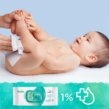 Pampers Aqua Pure Napkins 48pcs - buy, prices for NOVUS - photo 8