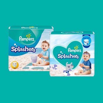 Трусики для плавания Pampers Splashers размер 3-4 Midi 6-11кг 12шт - купить, цены на Восторг - фото 5