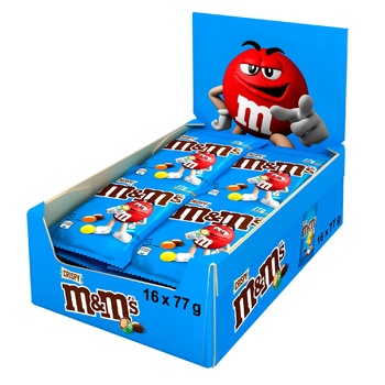 M&M's Dragee with Rice Balls in Milk Chocolate 77g - buy, prices for Auchan - photo 6