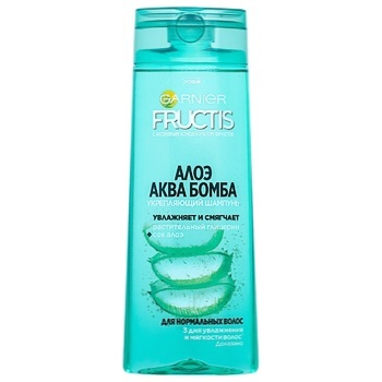 Garnier Fructis Aloe Aqua Bomb Hair Shampoo 250ml - buy, prices for Auchan - photo 2